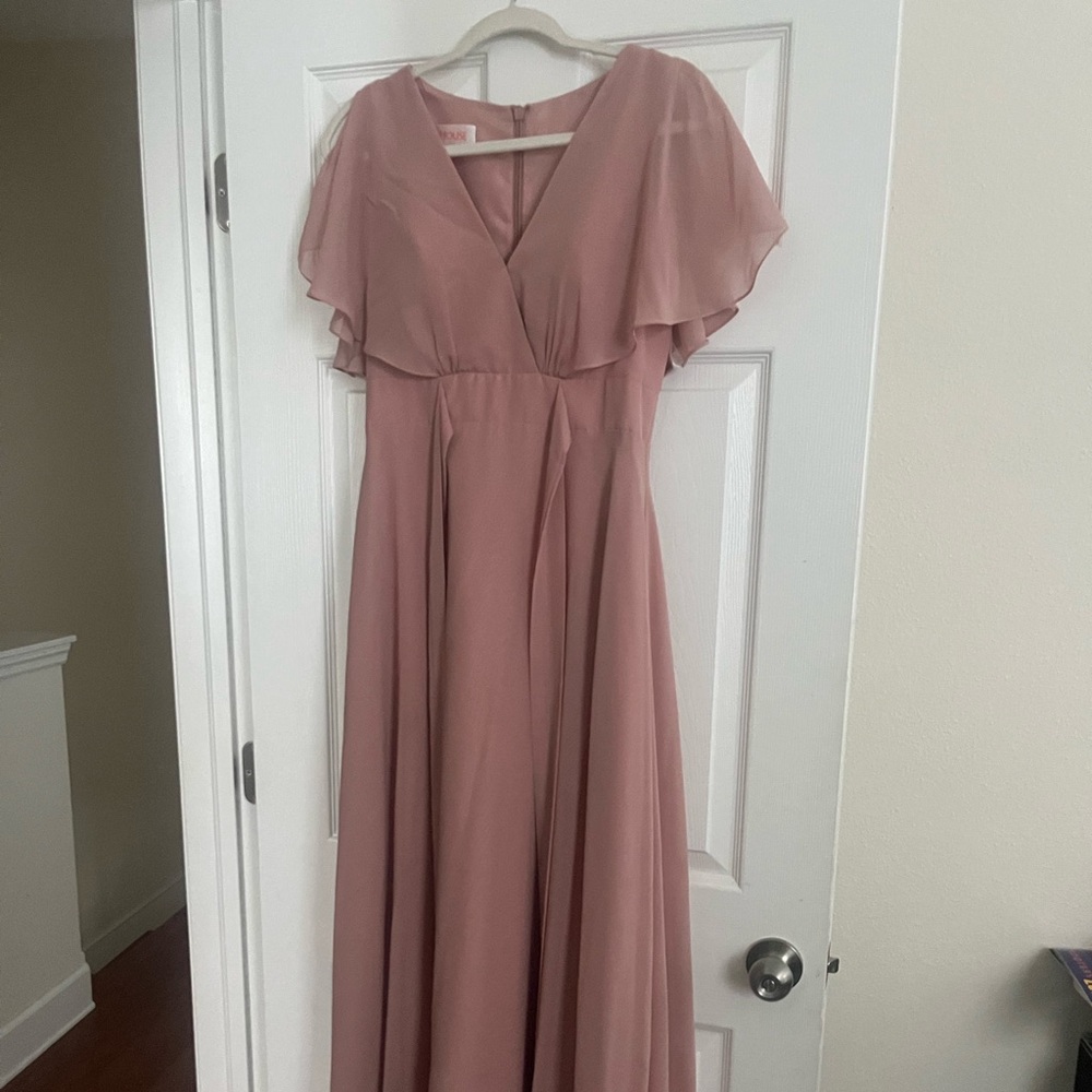 Dusty Rose Bridesmaid Dress